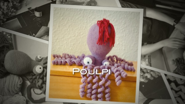 Poulpi amigurumi