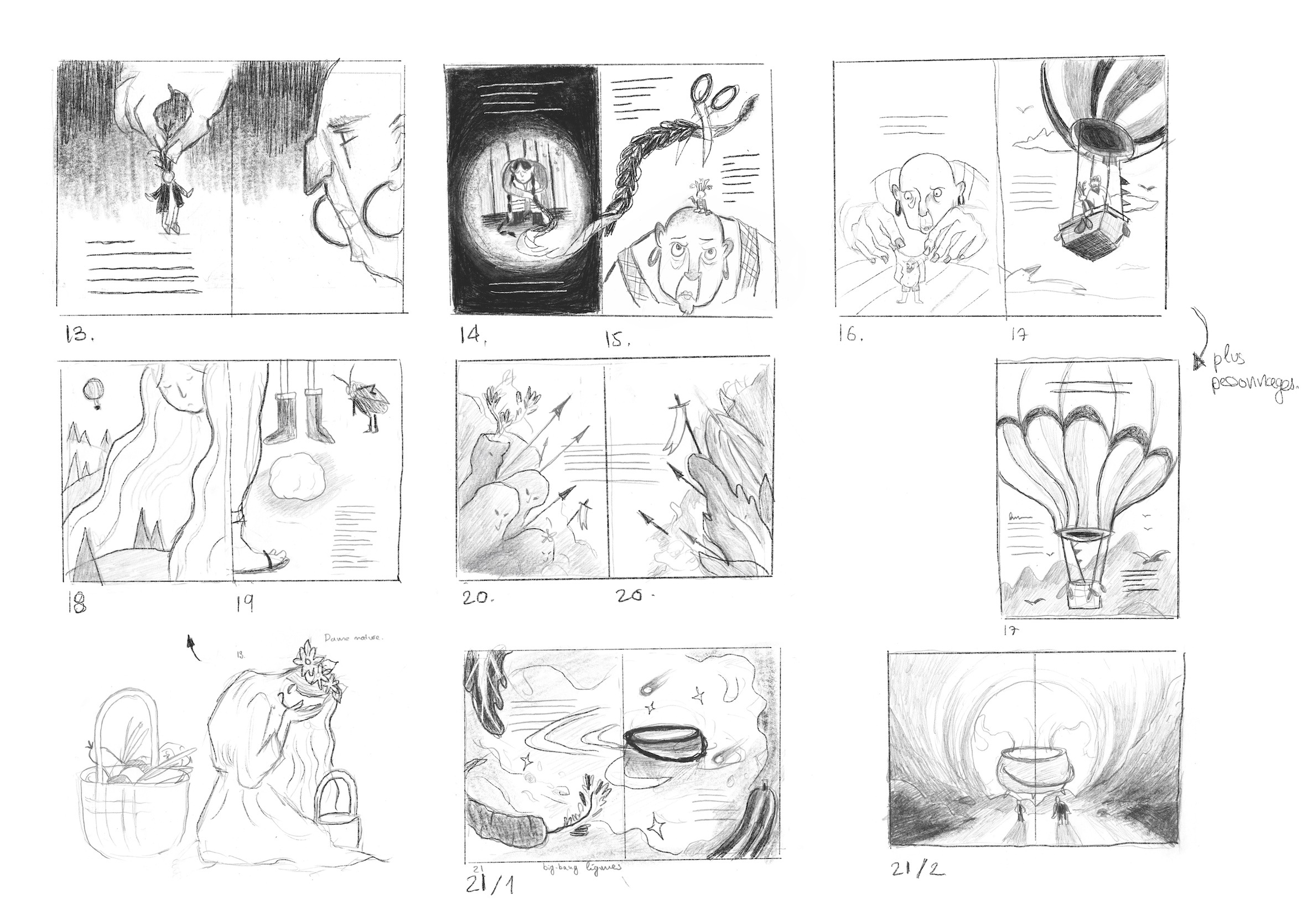 Story board livre Fenouilhéro